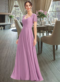 Tania A-Line Sweetheart Bridesmaid Dress With Lace STKP0013299