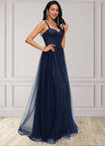 Kyleigh Ball-Gown/Princess Sweetheart Floor-Length Tulle Prom Dresses STKP0022198