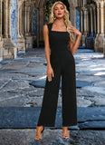 Breanna Square Elegant Jumpsuit/Pantsuit Polyester Maxi Dresses STKP0022346