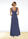 Kenzie A-Line Sweetheart Neckline Pleated Mesh Floor-Length Dress STKP0022623