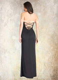 Lauretta Nicole Black and Blush Pink Contrast Maxi Dress Atelier Dresses | Azazie STKP0022881