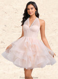 Julissa Ball-Gown/Princess Sweetheart Short Tulle Homecoming Dress STKP0025667