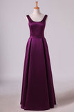 2024 Bridesmaid Dresses A-Line Floor Length P6LMA49X