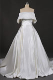 Stunning Off the Shoulder Strapless Ball Gown Long Wedding Dresses, Wedding Gowns STK15440