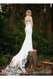 Sweetheart Wedding Dress With Chapel Train Satin STKP6C244JT