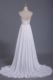 2024 Halter A Line Wedding Dresses Chiffon With PESF3XYB