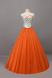 2024 Bicolor Quinceanera Dresses Sweetheart Ball Gown Floor-Length Beaded P1H232SJ