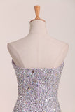 2024 Sweetheart Beaded Bodice With High Slit PQA9XPXB