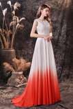 Sheath/Column Sequins Ruched One-Shoulder Sleeveless Sweep/Brush Train Dresses