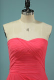 2024 Bridesmaid Dresses Sheath/Column V Neck Floor P13EDQ1H