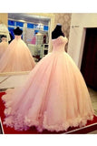 2024 Quinceanera Dresses Sweetheart Tulle PSEFLK7E