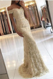 2024 Prom Dresses Off The Shoulder Lace With Beads And PY7MBKNJ
