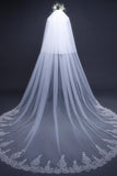 Cathedral Tulle Lace Ivory Wedding Veil Bridal Veil Wedding Veil