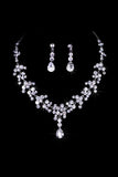 Unique Alloy With Rhinestone Ladies' Jewelry Sets