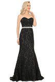 2024 Evening Dresses Sweetheart Beaded Waistline PPBSC3T2