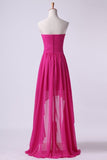 2024 Asymmetrical Prom Dresses Sweetheart PQQ483D3