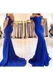 2024 Evening Dresses Mermaid Off The Shoulder Spandex PHJSG2PH