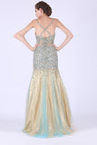 2024 Prom Dresses Mermaid Spaghetti Straps With P21Y1AEG