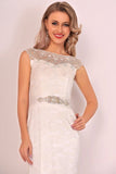 2024 Boat Neck Prom Dress Mermaid Lace Sweep Train PE7SFCX2