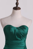 2024 Beautiful Scalloped Neckline Bright Bridesmaid Dress PBX84ZQ8