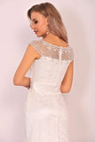 2024 Boat Neck Prom Dress Mermaid Lace Sweep Train PE7SFCX2