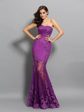 Trumpet/Mermaid Sweetheart Beading Sleeveless Long Chiffon Dresses TPP0002651