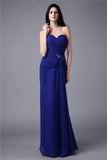 Sheath/Column Sweetheart Beading Applique Chiffon Mother of the Bride Dresses TPP0007450