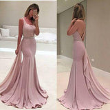 New Style One Shoulder Mermaid Special Occasion Dress Satin Real Made Prom Dresses